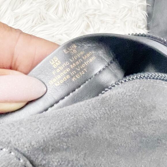 Sam Edelman Kent Over the Knee OTK Grey Faux Suede Heeled Boots Size 6‎ - Picture 5 of 5